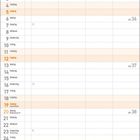 Kalenderblatt für September 2027, Tage mit Wochentagen. Verzierungen mit Bäumen und Blattmotiven.