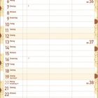 2027, September Kalender, Montag bis Sonntag, Wochen 36–39, Feiertage markiert. Verspieltes Punktemuster als Hintergrund.