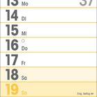 Kalender für September 2027; beginnt am Mittwoch, zeigt Wochenzahlen und markiert „Weltkindertag“ und „Herbstanfang“.