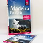Reiseführer "Madeira Porto Santo" mit 18 Wanderungen und Inselplan. Zeigt Küstenlandschaft mit Meer und Klippen.