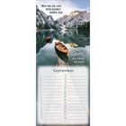 „Was vor dir liegt, wird niemals größer sein als Gott, der hinter dir steht.“ Kalenderblatt für September.