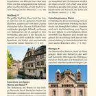 Seite 10, Überschrift: "Herausragende Sehenswürdigkeiten". Text über Basel, Straßburg, Gutenbergmuseum Mainz, Rheingau, Kaiserdome.

Foto: Zwei Bilder, links Fachwerkhäuser an einem Fluss, rechts ein prächtiges Kirchengebäude.