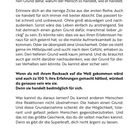 Text über Menschliches Verhalten: Handlungen basieren auf Erfahrungen. Man kann Verständnis und Toleranz entwickeln.