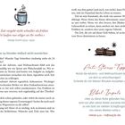 Zitate und Tipps zur Entschleunigung, Adventszeit, und Ruhe. Tasse und Zimtstangen als Illustrationen.