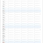 "September" steht oben. Tage von 1 bis 30 links. Illustration von fliegenden Enten oben, unten Landschaft mit Insel.