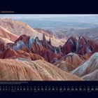 09 September. Mehrere Superlativen vereinen sich an diesem prachtvollen Ort: Die iranische Wüste Dascht-e Lut.