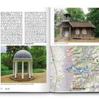 Tour 09. 

Links ein achtsäuliger Pavillon mit der Inschrift "VON LUDWIG UNDE". 

Rechts oben eine rustikale Eremitage, unten eine Karte der Region um Bensheim.