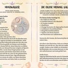 Mondwasser: Versetze deinen Vorsatz in Wasser. Verwende Trinkwasser, ein Glasgefäß oder eine Flasche.

Die eigene Meinung sagen: Fülle mit Magie, um selbstbewusst zu sein. Verwende Zutaten wie Rosenblätter und Karneolsplitter.