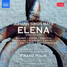 Johann Simon (Giovanni Simone) Mayr (1763-1845): Elena, 2 CDs