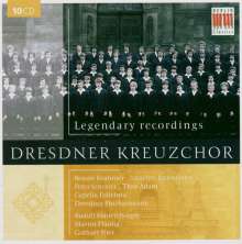 Dresdner Kreuzchor - Legendary Recordings, 10 CDs