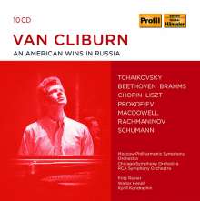 Van Cliburn - An American Wins In Russia, 10 CDs
