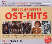 Die 100 größten Ost-Hits Vol. 1: Platz 1 - 47, 4 CDs