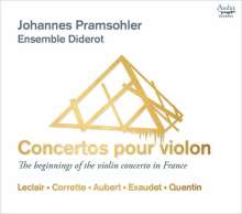 Concertos pour Violon - The Beginnings of the Violin Concerto in France, CD