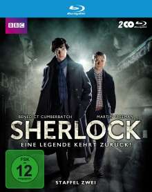 Sherlock Staffel 2 (Blu-ray), 2 Blu-ray Discs
