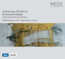 Johannes Brahms (1833-1897): Ein Deutsches Requiem op.45 (für Chor,2 Klaviere,Pauken), CD