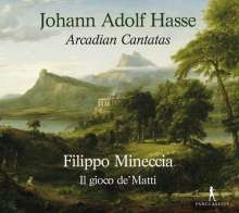 Johann Adolph Hasse (1699-1783): Kantaten - Arcadian Cantatas, CD