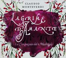Claudio Monteverdi (1567-1643): Madrigali "Lagrime d'amante", CD