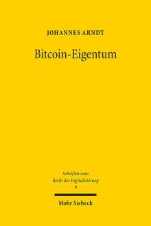Johannes Arndt: Bitcoin-Eigentum, Buch