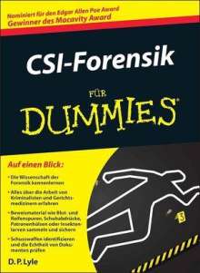 Douglas P. Lyle: CSI-Forensik für Dummies, Buch