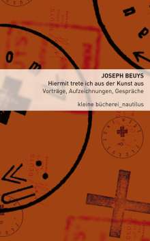 Joseph Beuys: Hiermit trete ich aus der Kunst aus, Buch