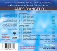 James D'Angelo (geb. 1939): Chorwerke, CD