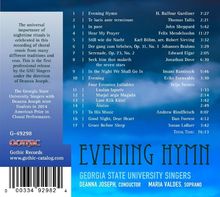 Georgia State University Singers - Evening Hymn, CD
