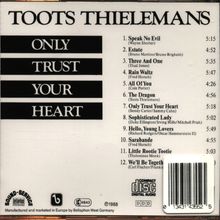 Toots Thielemans (1922-2016): Only Trust Your Heart, CD