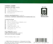 Stephen Albert (1941-1993): Symphonie Nr.1 "River Run", CD