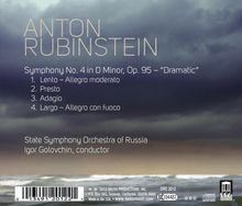 Anton Rubinstein (1829-1894): Symphonie Nr.4 "Dramatische", CD