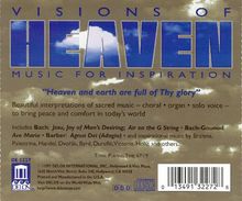 Visions of Heaven, CD