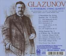 Alexander Glasunow (1865-1936): Streichquartett Nr.5, CD