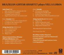 Heitor Villa-Lobos (1887-1959): Werke für Gitarrenquartett, CD