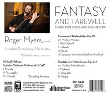 Roger Myers - Fantasy and Farewell, CD