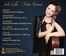 Nina Kotova - Solo Cello, CD