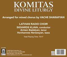 Komitas (1869-1935): Divine Liturgy, CD