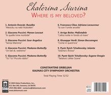 Ekaterina Siurina - Where is my Beloved?, CD