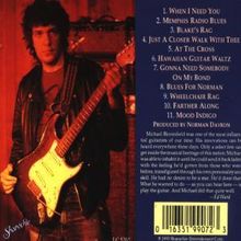 Mike Bloomfield: Blues, Gospel &amp; Ragtime Guitar Instrumentals, CD