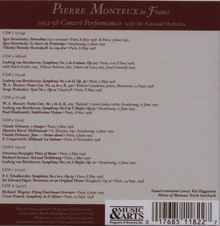 Pierre Monteux in France, 8 CDs