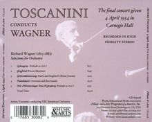 Toscanini dirigiert Wagner, CD