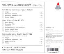 Wolfgang Amadeus Mozart (1756-1791): Ein musikalischer Spaß "Dorfmusikantensextett" KV522, CD