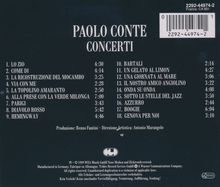 Paolo Conte: Concerti, CD