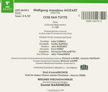 Wolfgang Amadeus Mozart (1756-1791): Cosi fan tutte, 3 CDs