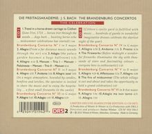 Johann Sebastian Bach (1685-1750): Brandenburgische Konzerte Nr.1-6, 2 CDs