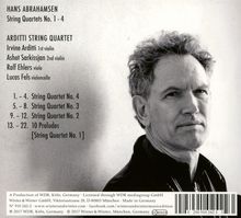 Hans Abrahamsen (geb. 1952): Streichquartette Nr.1-4, CD