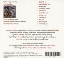 Loran Witteveen: Twin Paradox, CD