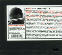 Cold Sweat: Cold Sweat Plays James Brown, CD