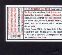 Tim Berne (geb. 1954): Pace Yourself, CD