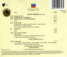 Arthur Honegger (1892-1955): Symphonien Nr.2-4, 3 CDs