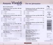 Antonio Vivaldi (1678-1741): Concerti op.8 Nr.1-4 "4 Jahreszeiten", CD