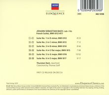 Johann Sebastian Bach (1685-1750): Französische Suiten BWV 812-817, CD